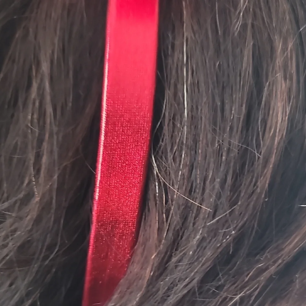 Sparkling Red Antler Headband